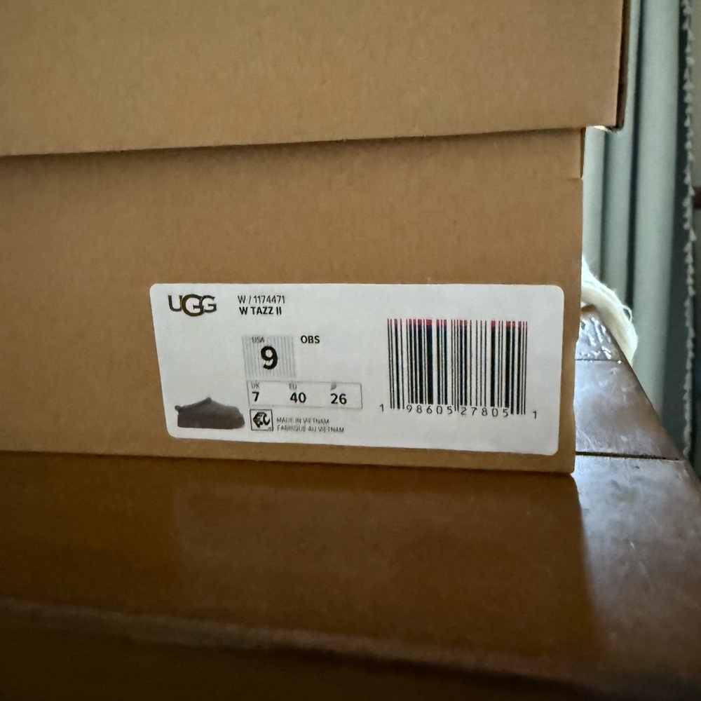 UGG Black Tazz II Slippers - Picture 2 of 2